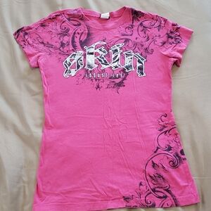 Skin Pink Graphic T-Shirt